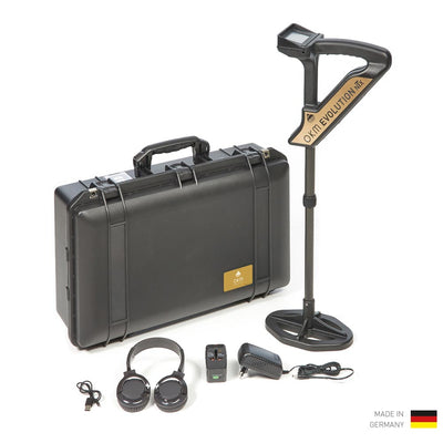 Delivery scope of metal detector Evolution NTX